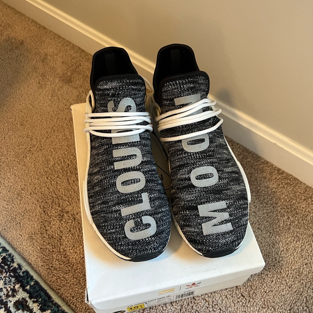 adidas Black and Gray Men's Sneakers